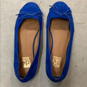 Suede fashion loafers